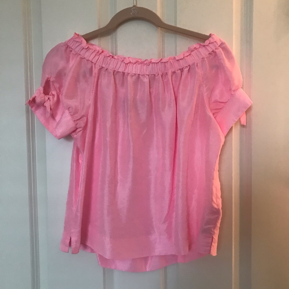 J. Crew off the shoulder top